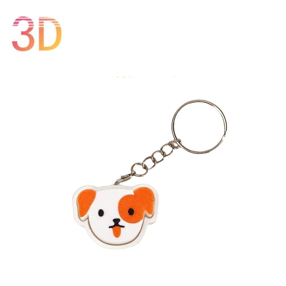 Portable Click Press Toy 3D Printing Keychain Pendant Fun Cartoon Decor  Busy Work