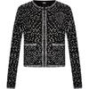 FW24 Casual Outdoor Commuting Lightweight Blended Yarn Cardigan Long Sleeve Jacket Women Jackets Black K27L2218998
