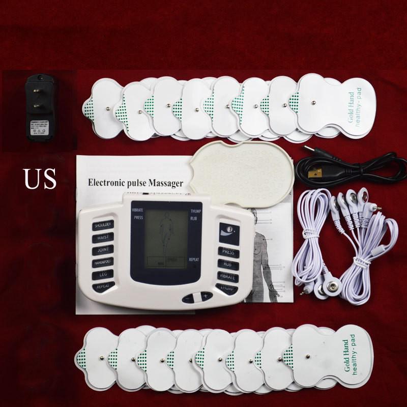 JR309A Medium Frequency Physiotherapy Massager: Multi-Function Digital Meridian & Electronic Pulse Massage Patch