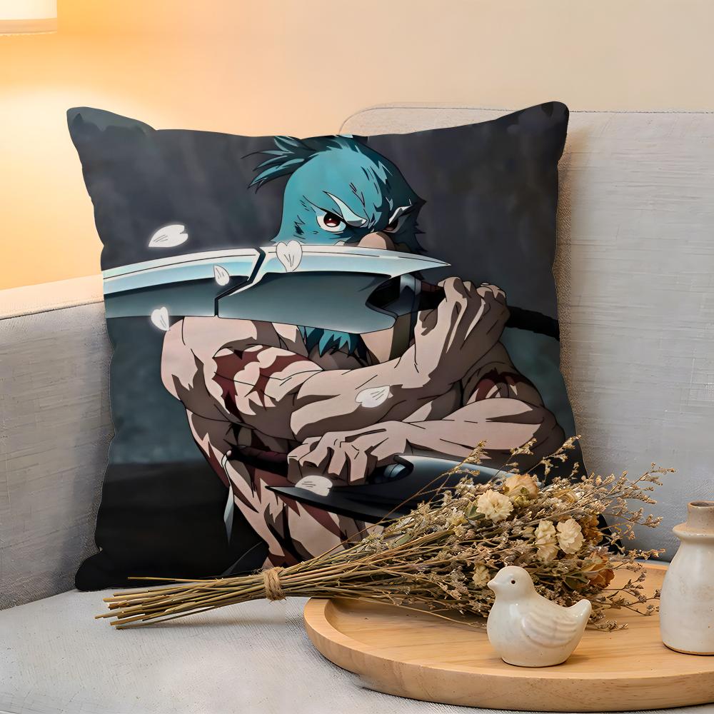 Cushion Cover Linen SkinFriendly Soft Decorative Case For Sofa Home Decor Anime SShangriLa Frontier Pillow Cover