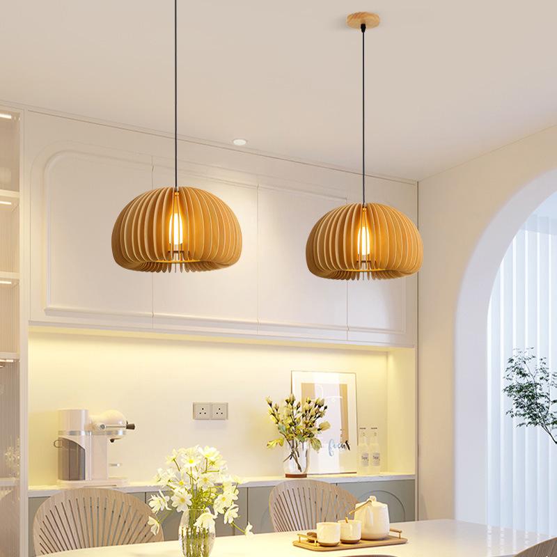 Newest Bamboo Pendant Lamp Ceiling Lights Rattan Wicker Lustre Hand Knit Braiding Suspended Home Dining Braided Indoor Decor