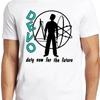 Vintage Devo Music Band Heavy Cotton White S 234xl T Shirt Ag370