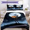 Set Biancheria da Letto Jack Skellington Perfetto per il Dormitorio Tessuto Morbido Regalo Perfetto per Amici Famiglia