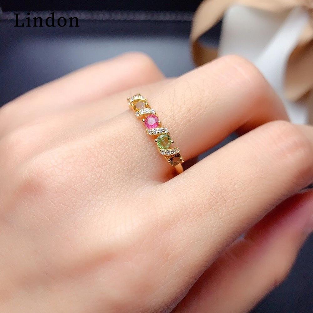 Lindon Klasyczny stop miedzi Cyrkon Pierścionek Damskie Biżuteria Ślub Obietnica Party Prezent