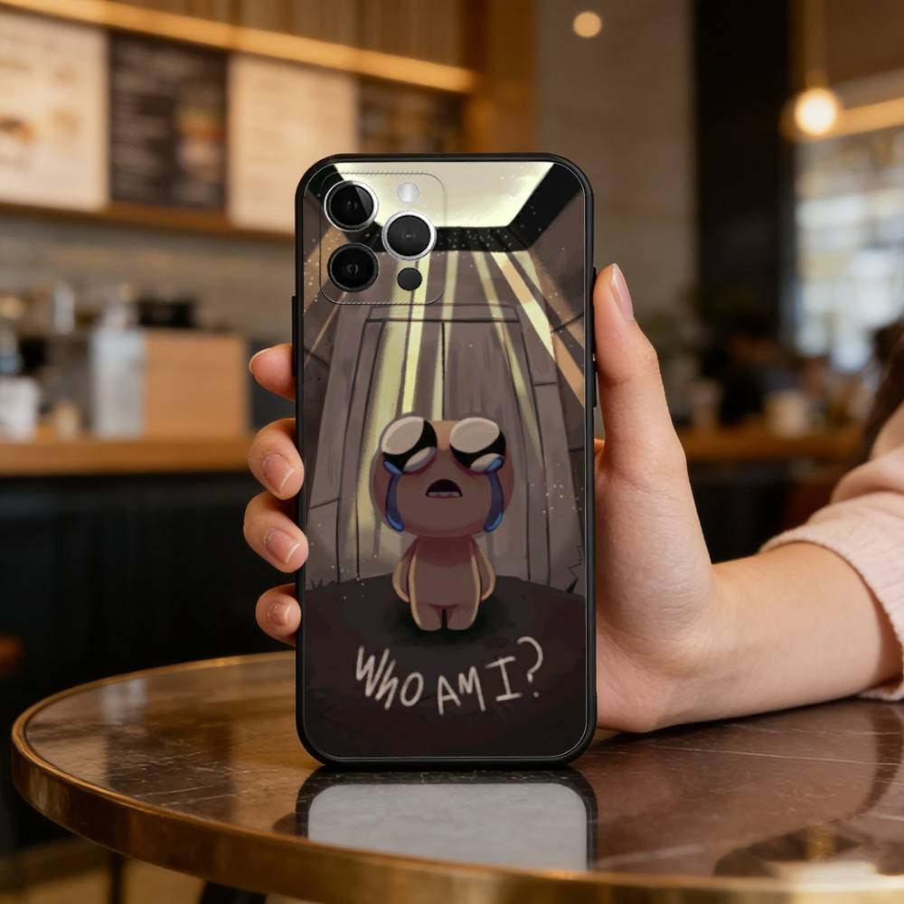 

The B-Binding Of I-Isaac-AC Phone Case For iPhone 17,16,15,14,13,12,11 Plus,Pro Max,Soft Silicone Black Cover iPhone17promax