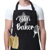 Aprons Pockets Cooking Home Kitchen Adjustable Grilling Cooking Chef Barbecue