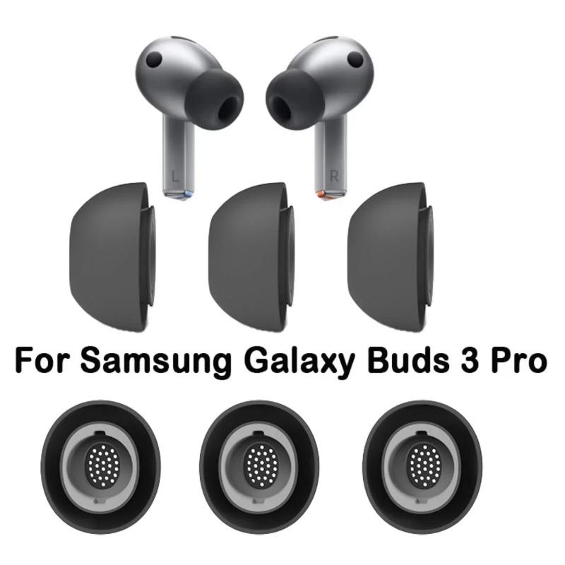 3-1Pairs Memory Foam Eartips for Samsung Galaxy Buds3 Pro Replacement Earbuds Noise Reduction Earplugs For Buds 3 Pro Ear Tips