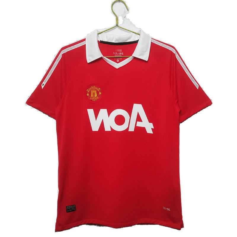 Red Devils 0406 Manchester United Premier League Jersey No. 7 C Ronaldo Long Short Sleeve  Rooney 08-09 Champions League Edition Manchester United