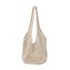 Hollow Shoulder Bag Large Capacity Large Capacity Woven Handbag Niche Design Casual Shopping Bag Ergonomic Fashion Tote Bag