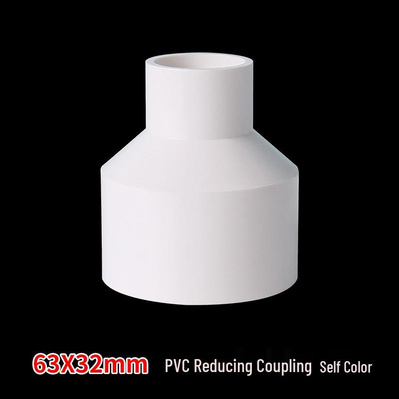PVC Water Pipe Reducer Connector for Varied Diameters: 20, 25, 32, 40, 50, 63, 75mm