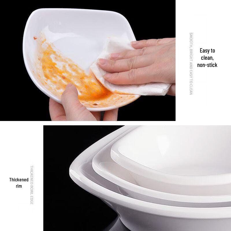 Melamine Square Serving Plates