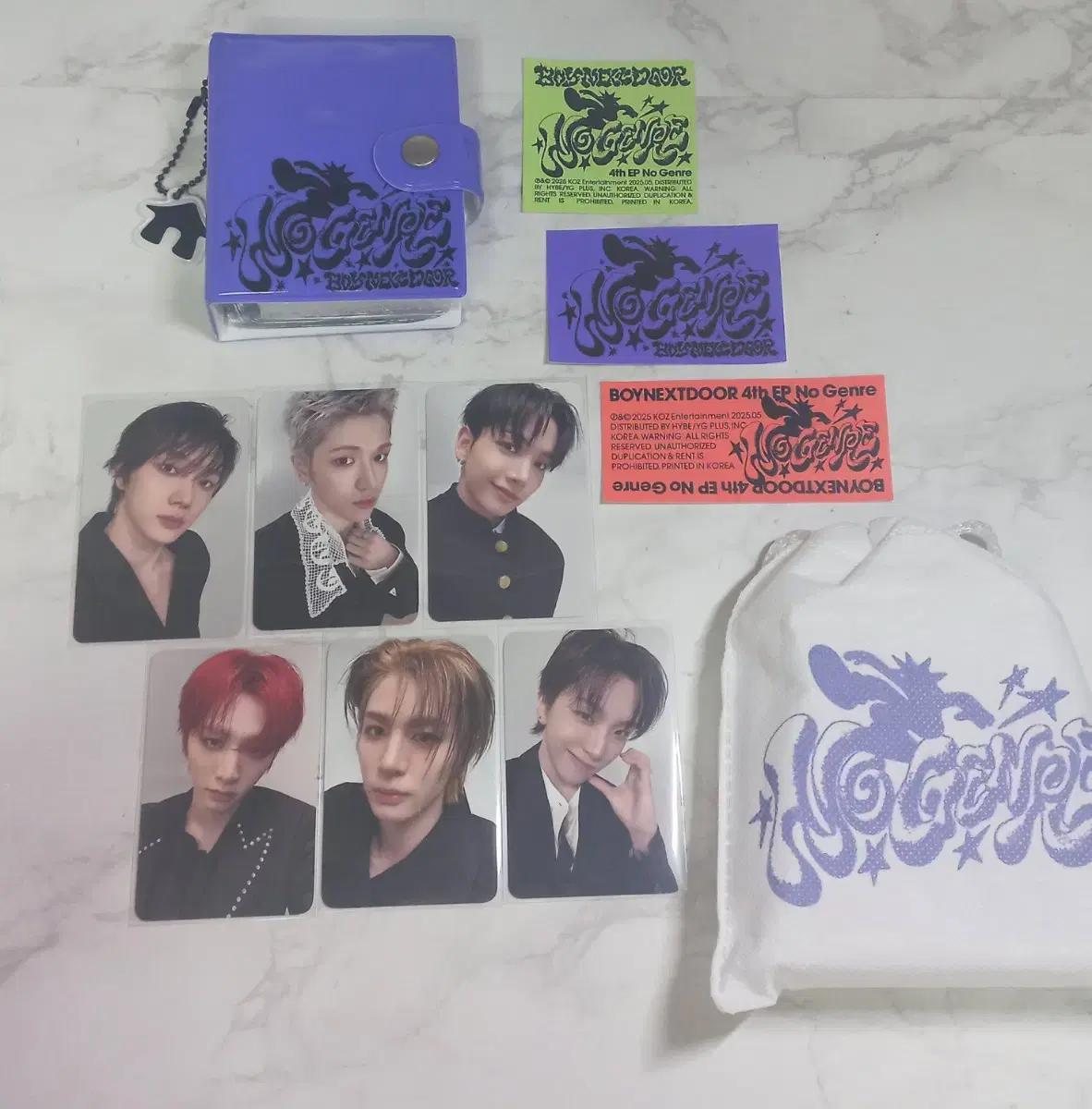 

BOYNEXTDOOR Bonneck Genre Comeback Showcase Reverse Construction Used