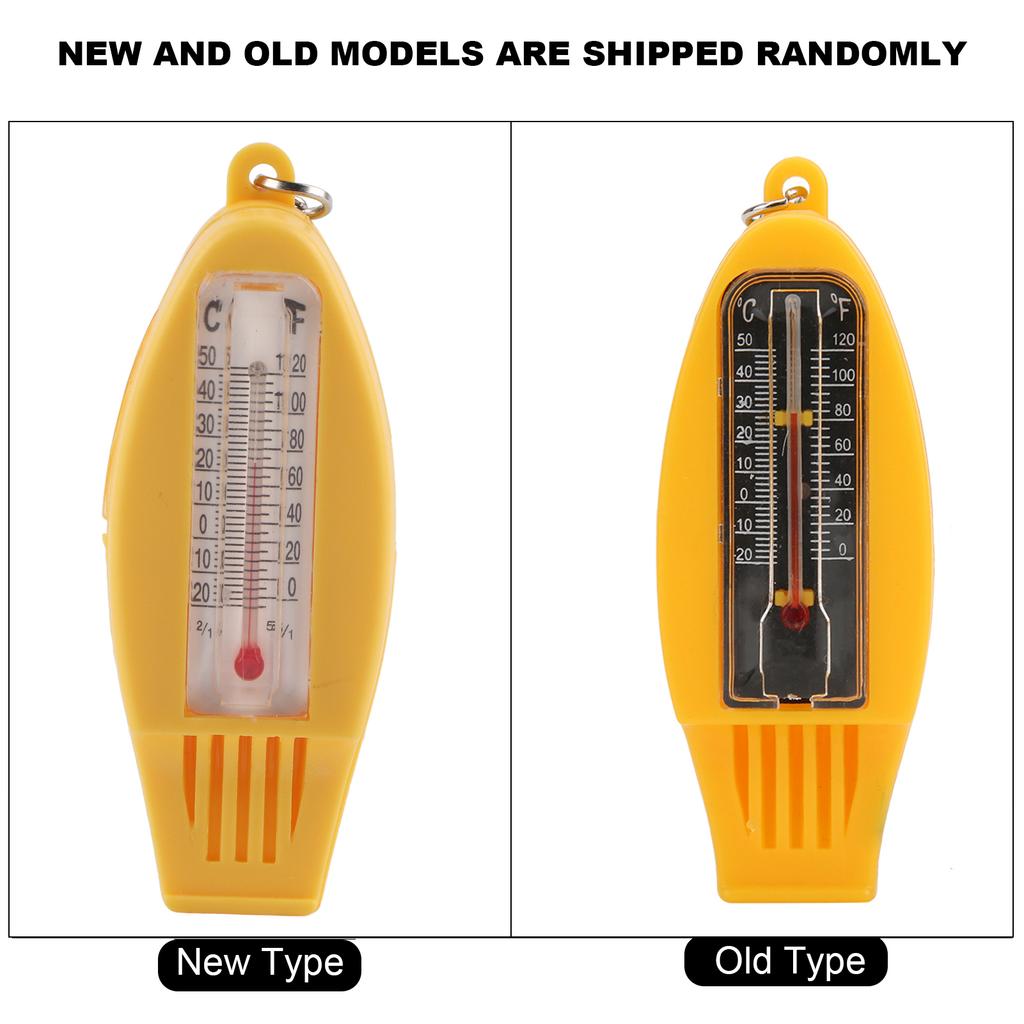 5 Stück 4 in 1 Kompass Thermometer Lupe Pfeife für Reise Camping Wandern Klettern