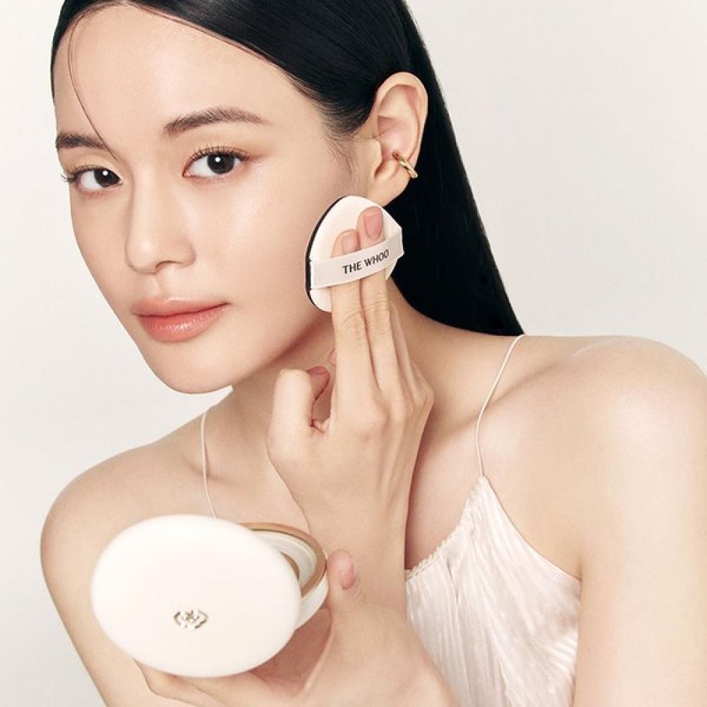 THE WHOO Royal Complexion Satin Cushion Set  Main + Refill 