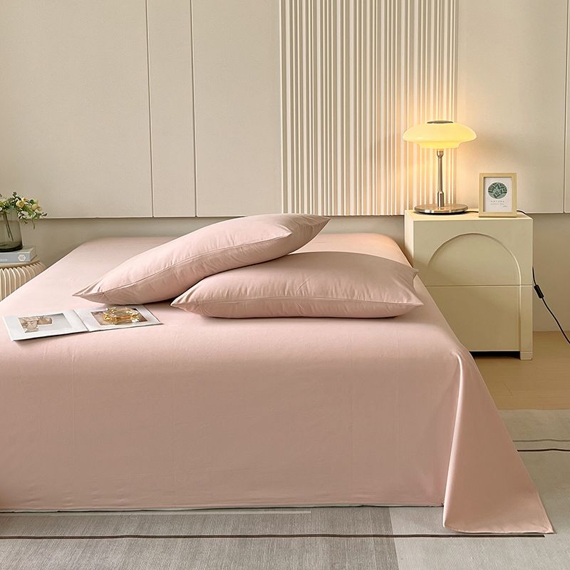 

Bed Sheet Ins Style Thickened Solid Color Machine Washable Bedding 120*230cm bed sheet