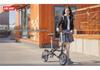 Compact Folding 14-Inch Bicycle for Adults - Unisex, Variable Speed