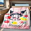 Kuromi With Fruits Rv Blanket Personalized Name Soft Comfortable Stylish Rv Blanket Car Blanket Perfect For Rv Travel Rv Camping Rv Outdoor Rv Home