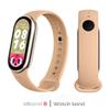 Sportarmband für Mi Band 8-8 NFC Ersatz miband9/8 Silikonarmband wasserdicht Uhrenarmbänder smart mi band 9 Zubehör