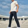 SAUCONY Solid Logo Training Woven Straight Leg Casual Pants Men Pants Black SC2249025A-BK01