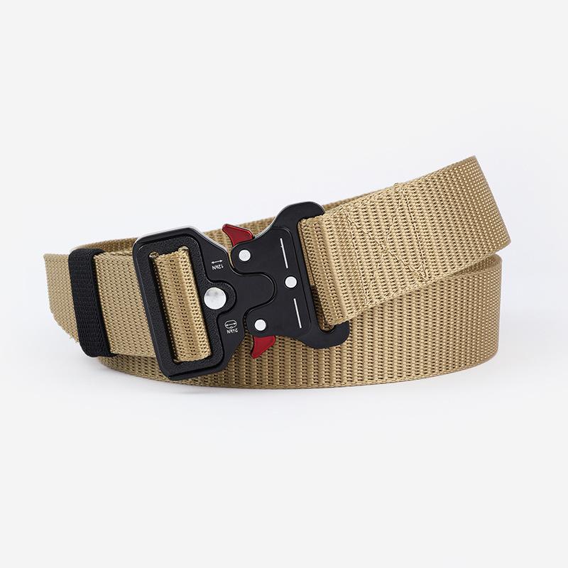 

New Cobra Tactical Belt Men s and Women s Canvas Nylon Belt Special Forces Outdoor Multi-functional Military Training Camouflage Pants 120cm