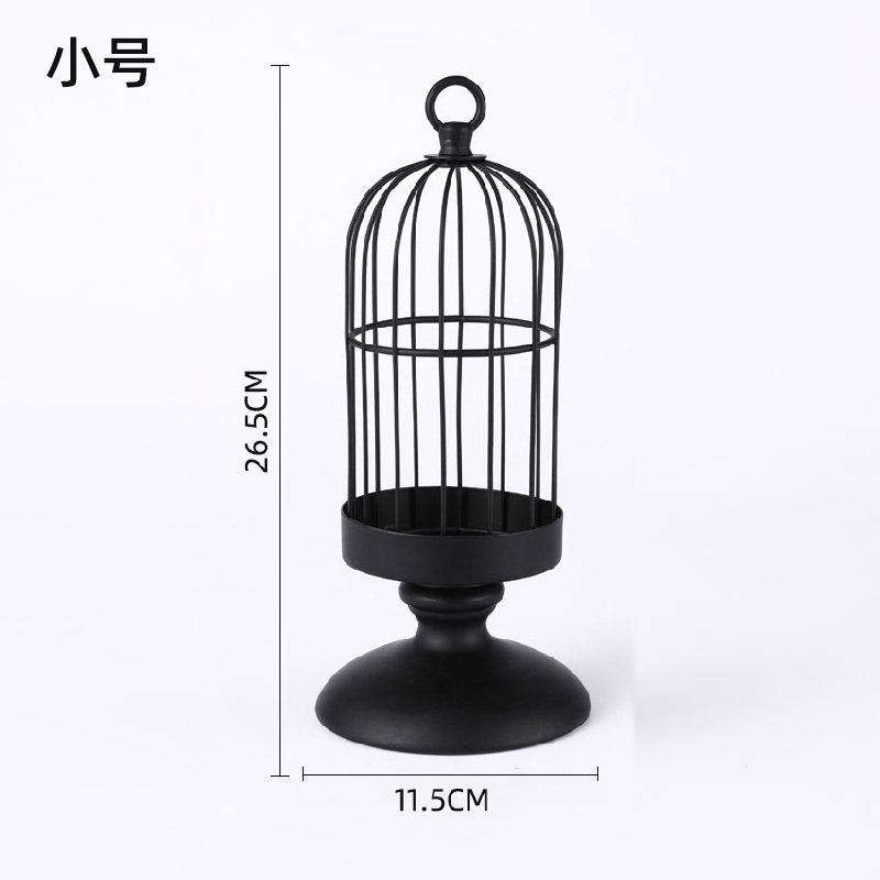 Retro High-end Metal Candlestick Decoration Aromatherapy Candlelight Dinner Family Decoration Props
