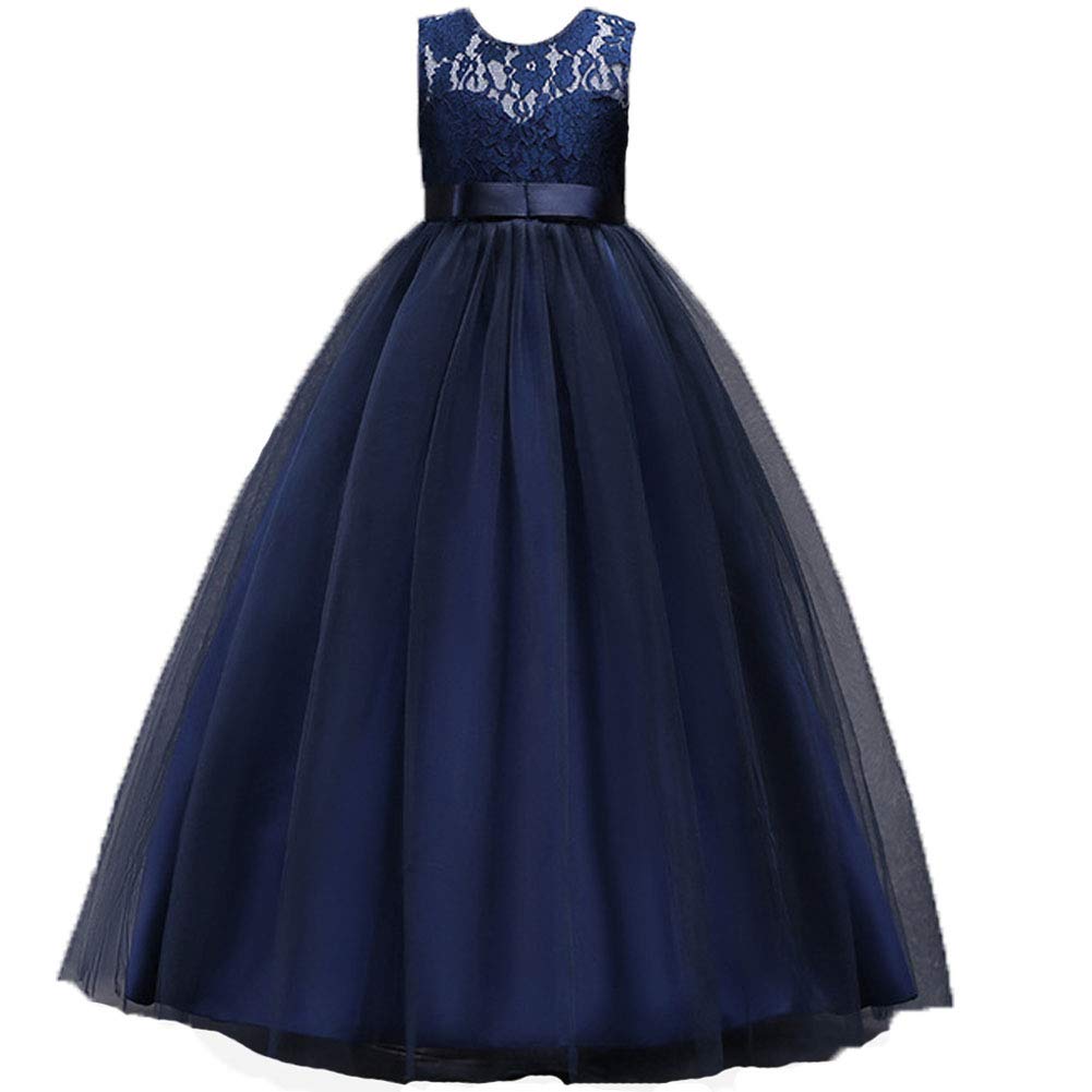 Forpend Dress Formal Perfect for Long Sizes and 160cm Kids' FP-0034, Girls' Dress, Recitals, Weddings, Parties, Dress, 120, 130, 140, 150, (Size