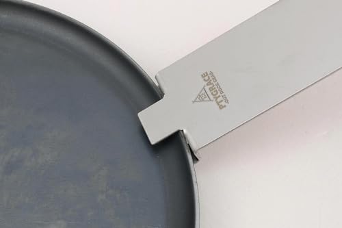 PTYGRACE FIRE SOLO Grill Pan, Large, for Bonfires, Grill Plates, Yakiniku, and BBQs, Black Iron, 3.2mm Thick, Made in Japan