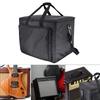 Bolsa de Transporte para Alto-falante de Guitarra Organizador de Armazenamento Prático com Protetor de Alça Alça de Ombro