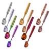 Yousheng 304 Stainless Steel Ice Cream Scoop, Non-Stick Fruit Ice Cream Scooper with Ergonomic Handle, Dessert Scoop for Hard Ice Cream Fruit Balls,