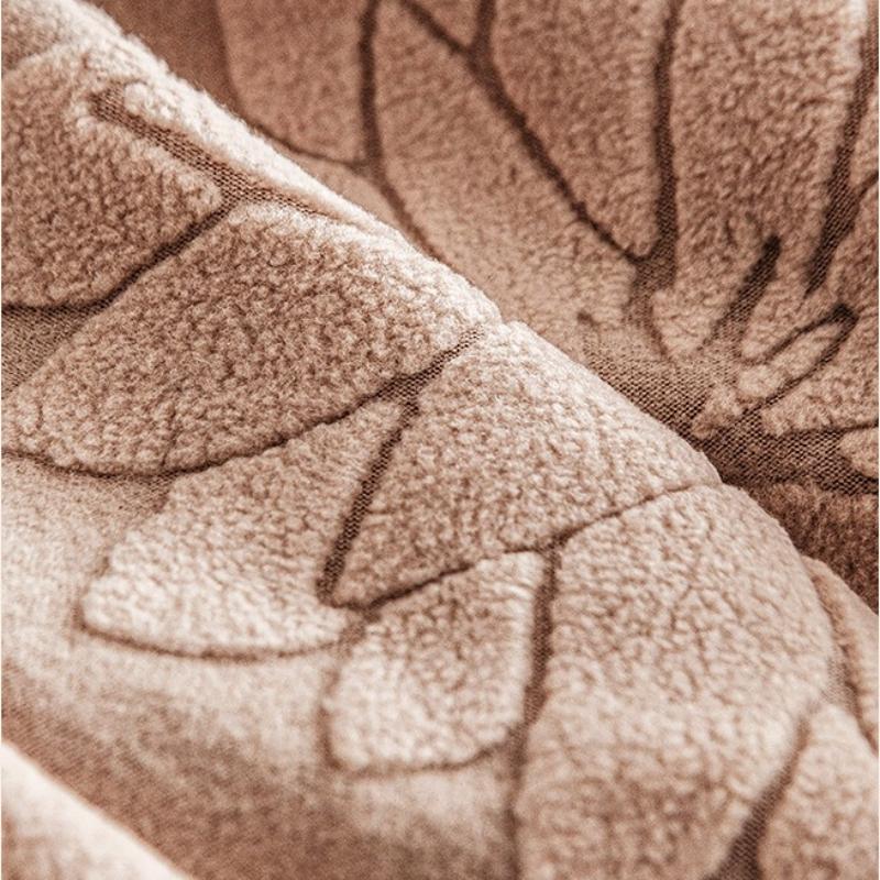 1Piece Camellia Jacquard Stretch Sofa Cushion Cover, Elastic Floral Sofa Slipcover For Living Room Four Seasons Pet Friendly