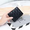 New Womens Genuine Leather Wallet Card Holder Small Bifold Purse Cute Small Pocket Wallet for Women Girl Ladies Mini Short Purse
