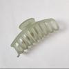 Korean Frosted Large Claw Clip - Elegant Shark Hair Accessory for Women's Updos