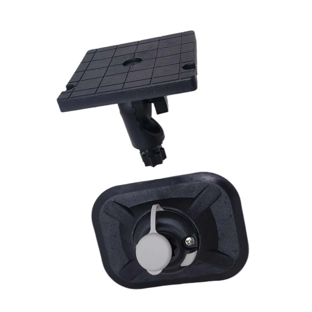 Inflatable Boat Fish Finder Mount PVC Boat GPS Sounder Holder Draft Dinghy SUP Board Rotation Device Supporter