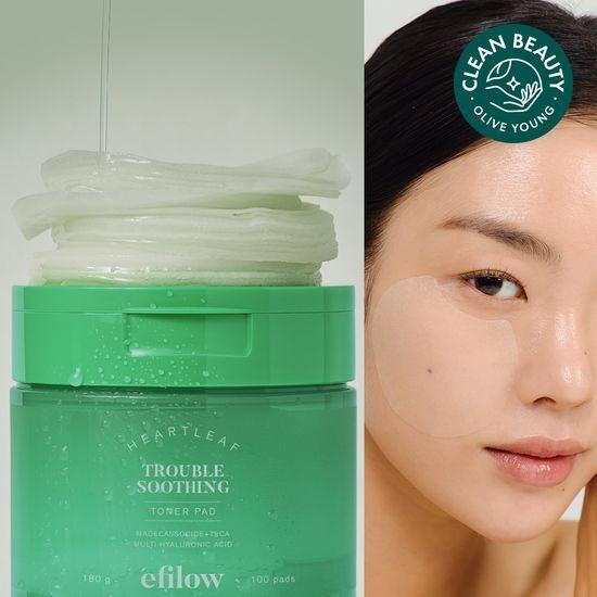 efilow Eoseongcho Madecassoside Trouble Soothing Pads 100 Sheets