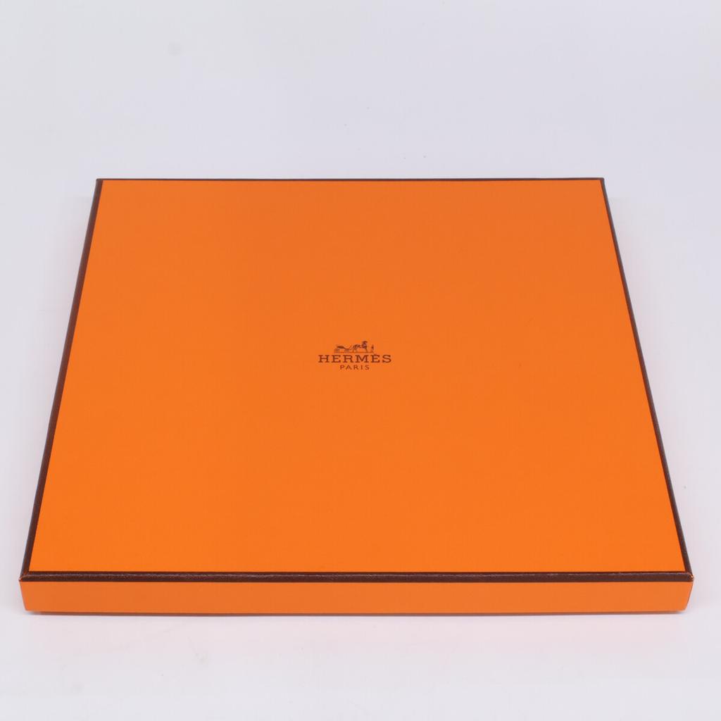 HERMES [Excellent Condition] Tuiga Sailboat Silk Carre90 scarf OrangeUsed