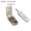 Small Pill Cutter Pill Cutter Splitter for Small and Tiny Pills Pill Splitter with Safety Lock Easy Open Close Professional