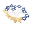 LED Hanukkah String Lights Hexagonal Star Fairy Light 3 Meters 20 LED Decoration Lights