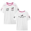 Alpine F1 Team 2026 Fan T-Shirt Mens Short Sleeve Quick Dry Breathable Cotton Blend Casual Tee