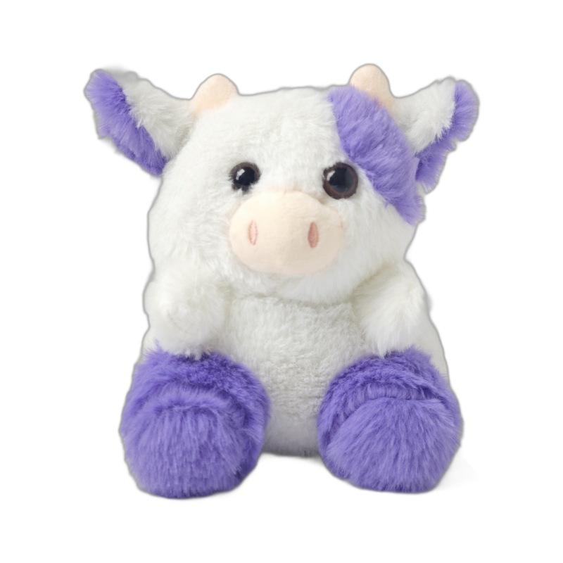 Toy Cow Belle Strawberry Doll Cow Plush Cow Cute Pink Stra