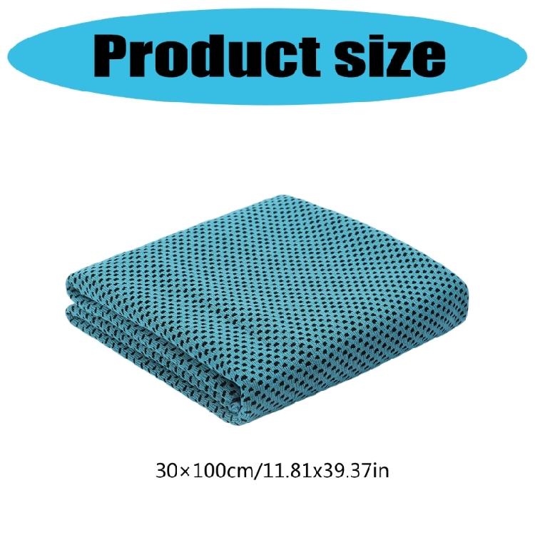 Cooling Sport Towel 30x100cm Sweat Towel for Neck Soft Breathable Gym Towel for Men Women Running Fitness Gym Workouts