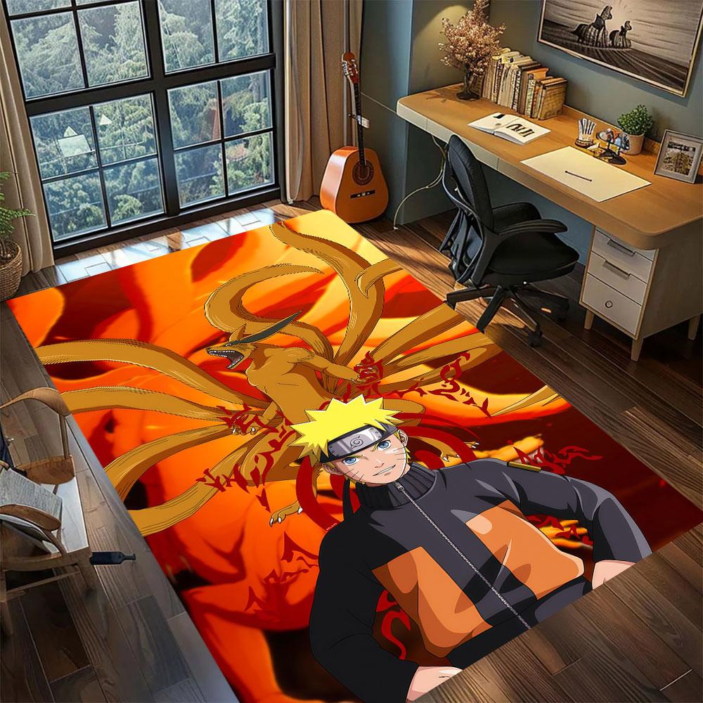 Naruto anime character Carpet for Living Room Bedroom Home Decor Cool Movie Mat Play Floor Mat
