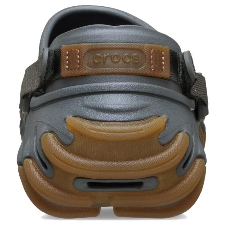 Crocs Echo Gum RO Croslite Pryskyřice Pohodlné a prodyšné dřeváky Unisex Břidlicově šedá 211675-0DA