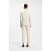 BOSS Women S Regular Fit Stretch Cotton Blazer Open White 50557428131 