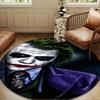 Jo-ker's Masked Faces Round Rug for Livingroom,Bedroom, Palyroom, Chair Rug, Area Rug, Circle Carpet, Large Size Fan Christmas Gift