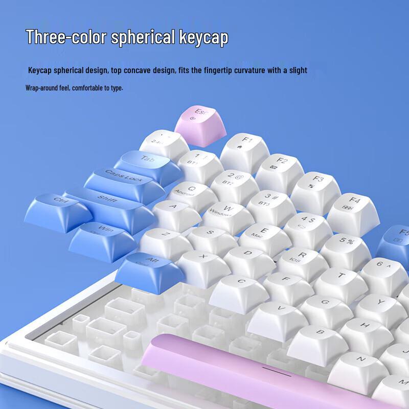 HP K360 Tri-Mode Wireless RGB 99-Key Gaming Keyboard