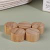 1/5 Pcs Eco-Friendly Screw Bamboo Bottle Caps With Reducer Replace Empty Bottle Caps With Drop Plug Real Bamboo Cover Screw Cap