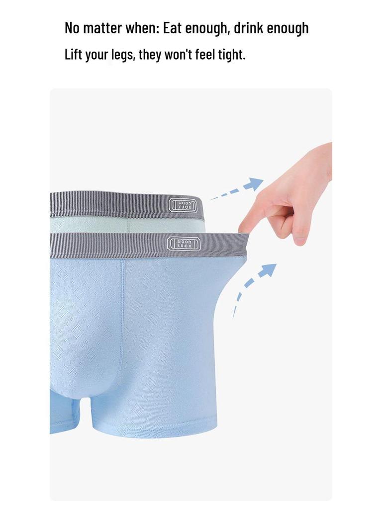 Jin Tong Wang Bavlněné boxerky pro chlapce ve vývojovém stádiu pro teenagery