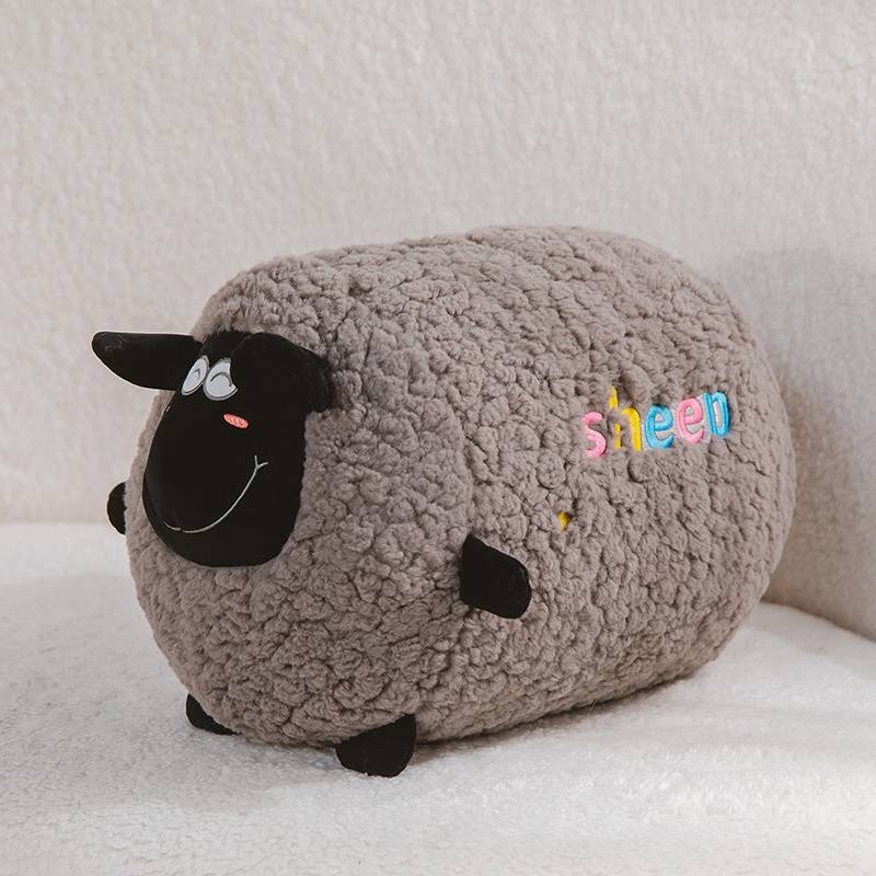Export Market High Quality Long Plush Cute Sheep Stuffed Animal Plush Simulation Lamb Doll Toys for Children Room Decor Present