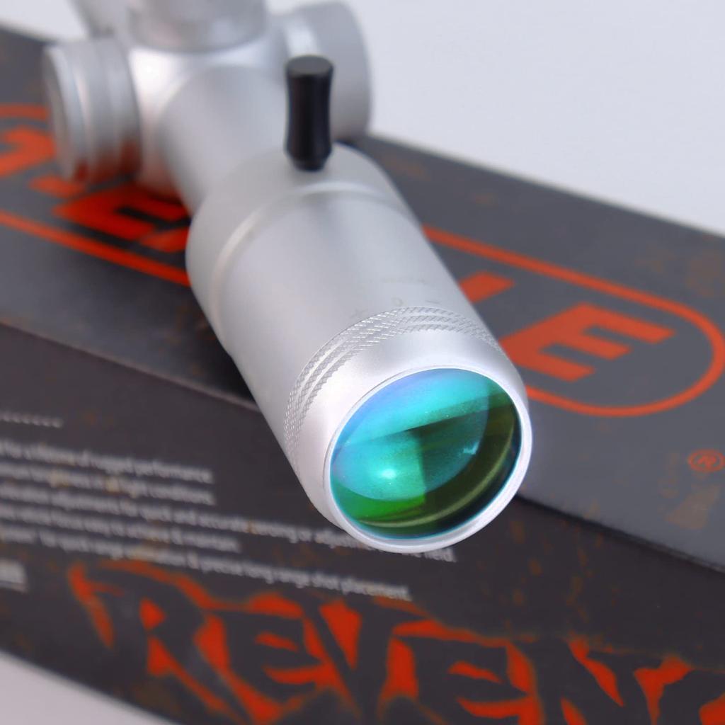 T-EAGLE 1.2-6x24IR Riflescope, RHK-SL Variable Magnification, Short Scope, Mil-Dot, One-Piece Mount (SL)