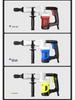 Adjustable 110V Heavy-Duty Electric Demolition Hammer for Concrete and Wall Demolition